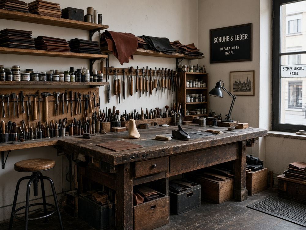About the Shoe / leather repair studio at Studio Sunnycrest